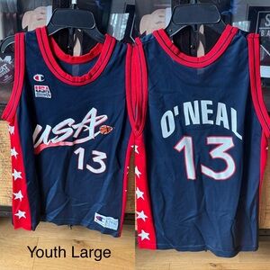 Shaq Team USA Jersey Youth L